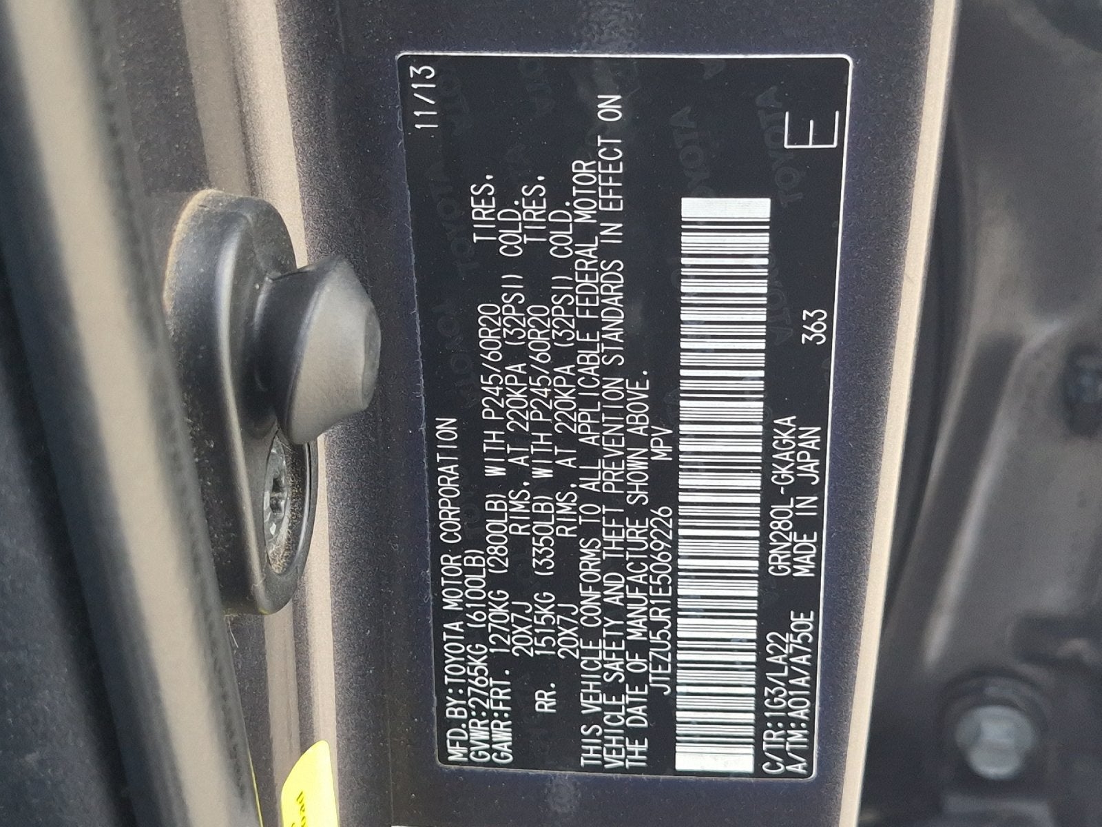 2014 Toyota 4RUNNER Limited