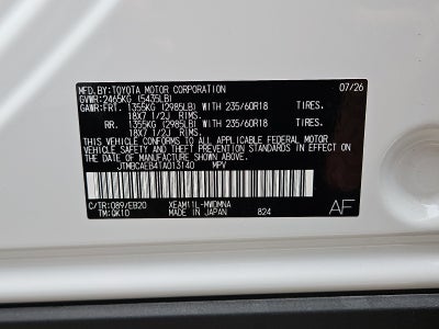 2026 Toyota bZ XLE Plus