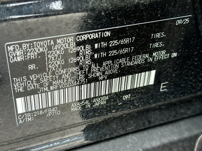 2025 Toyota RAV4 Hybrid LE