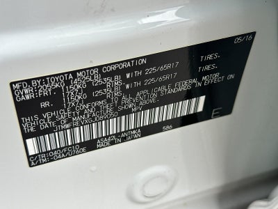 2016 Toyota RAV4 XLE